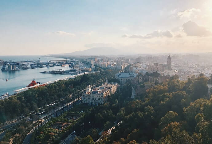 Panoramica de Málaga